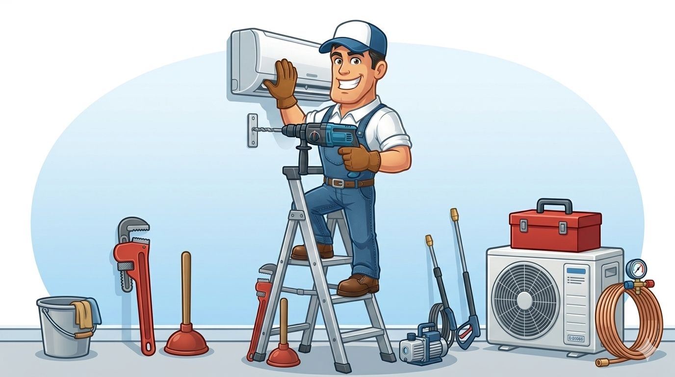 AC Installation support by Urban AC in Gorwa, Vadodara